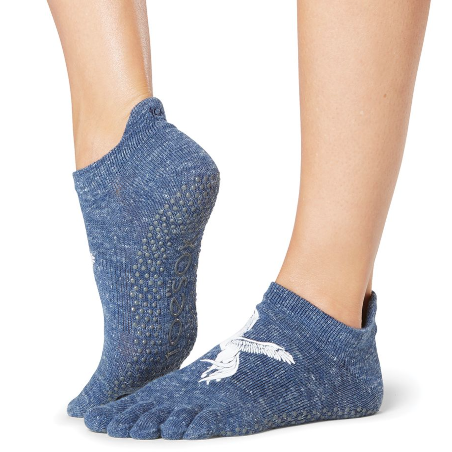 ToeSox Full Toe Low Rise - Grip Socks In Aligned - NG Sportswear  International LTD